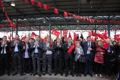 Cumhuriyet coşkusunu birlikte yaşadık