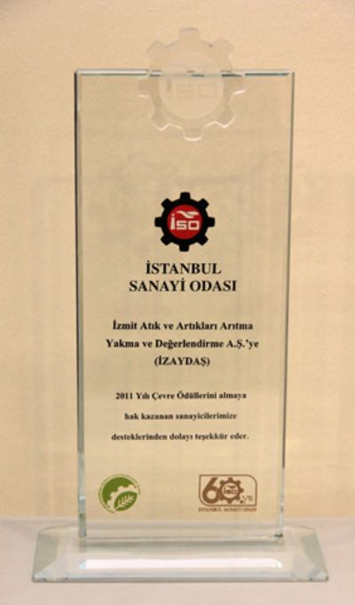 İSO´dan İZAYDAŞ´a plaket